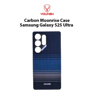 YOUKSH Carbon Moonrise Case for Samsung Galaxy S25 Ultra
