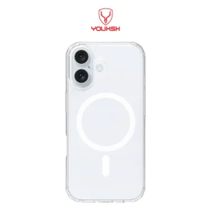 Youksh MagSafe Transparent Case for iPhone 17