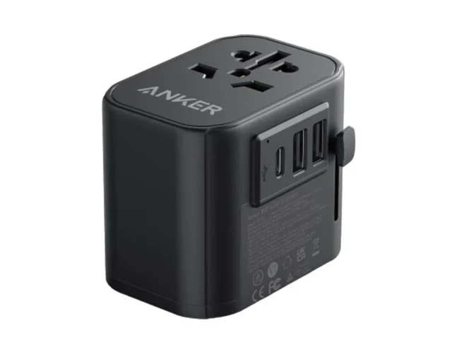 Anker 312 PowerExtend 30W, Wall Charger with Travel Plug Black