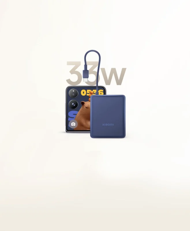 Xiaomi 33W Power Bank 10000 (Integrated Cable)