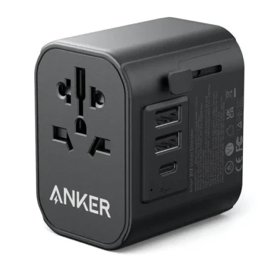 Anker 312 PowerExtend 30W, Wall Charger with Travel Plug Black