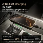 Baseus PrimeTrip VP2 Car Charger 45W Ultra-Mini Fast Charging