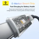 Baseus Discolor Fast Charging Cable USB-C to USB-C 100W