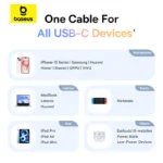 Baseus Discolor Fast Charging Cable USB-C to USB-C 100W