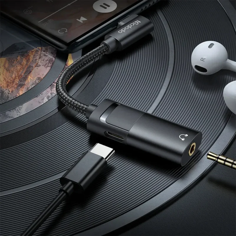 Mcdodo 60W PD USB Type C to 3.5mm Aux