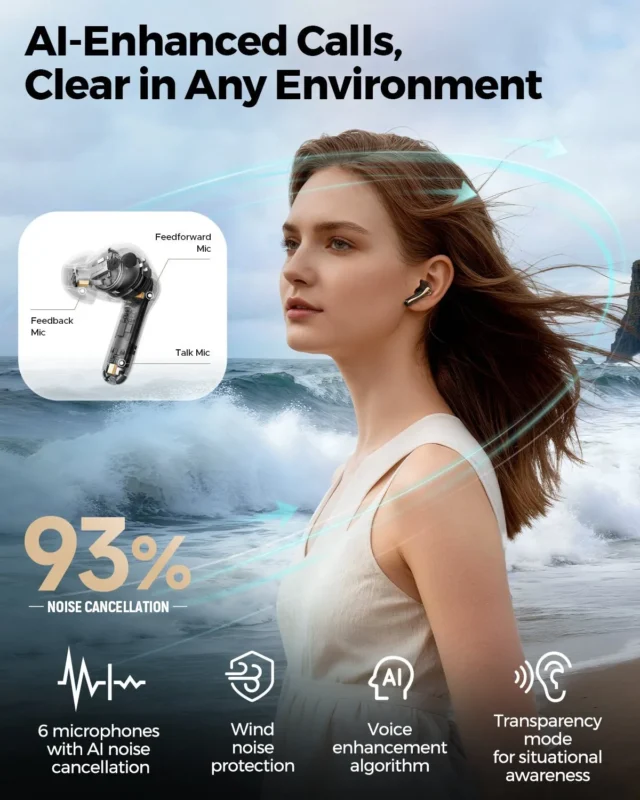 Soundpeats Air5 pro Plus ANC Earbuds