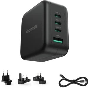 Choetech PD6055 70W Gan USB-C and USB-A Travel Charger