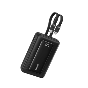 Anker Zolo Power Bank 20KMah 45W Built-In Dual USB-C Cables