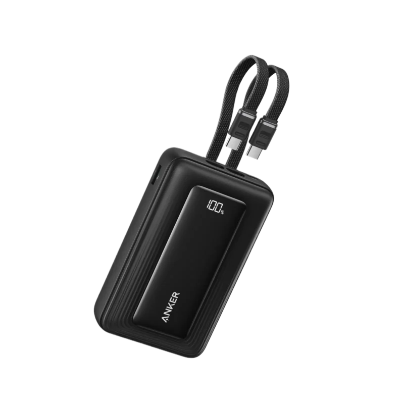 Anker Zolo Power Bank 20KMah 45W Built-In Dual USB-C Cables Anker Zolo Power Bank 20KMah 45W Built-In Dual USB-C Cables
