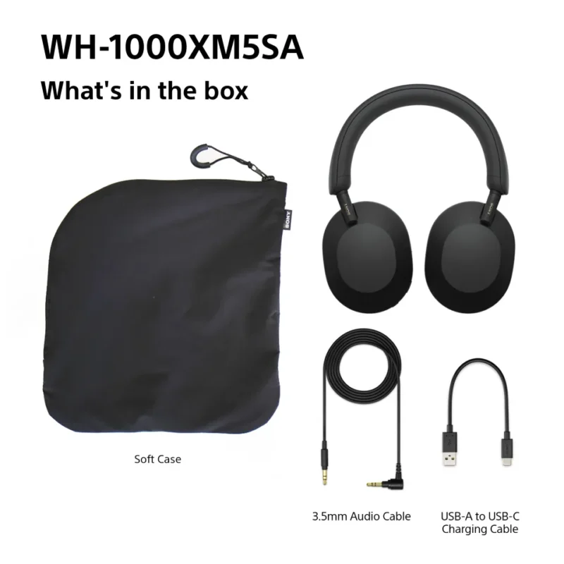 Sony WH-1000XM5SA Wireless Noise Cancelling Headphone