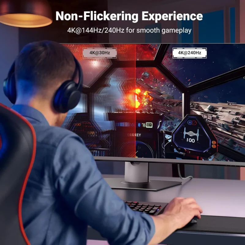 UGREEN 25158 USB C to DisplayPort 1.4 Cable 8K