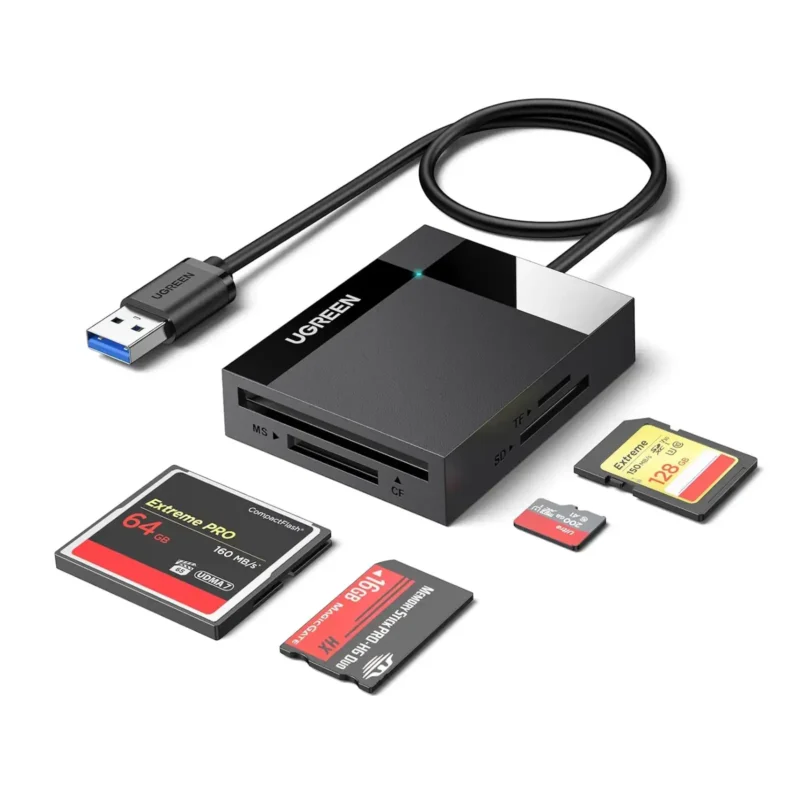 UGREEN 30333 SD Card Reader USB 3.0 Card Hub UGREEN 30333 SD Card Reader USB 3.0 Card Hub
