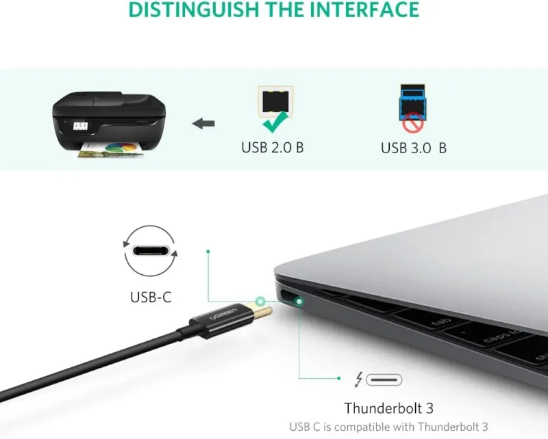 UGREEN 50446 USB Type C to Type B