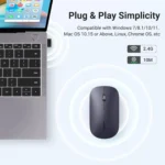 UGREEN 90372 Wireless Mouse 2.4G Slim Portable