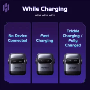 UGREEN 35186 UNO X662 QPai Robot 65W GaN Charger