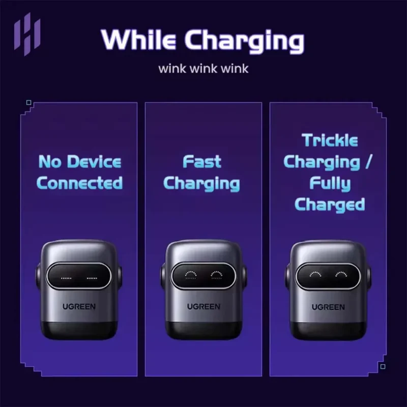 UGREEN 35186 UNO X662 QPai Robot 65W GaN Charger UGREEN 35186 UNO X662 QPai Robot 65W GaN Charger