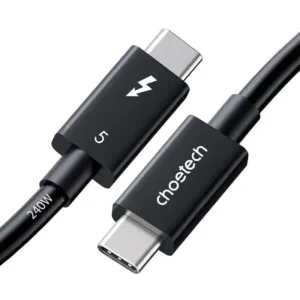 Choetech 240W Thunderbolt 5 Type-C to Type-C High Speed 8K Cable – A3011
