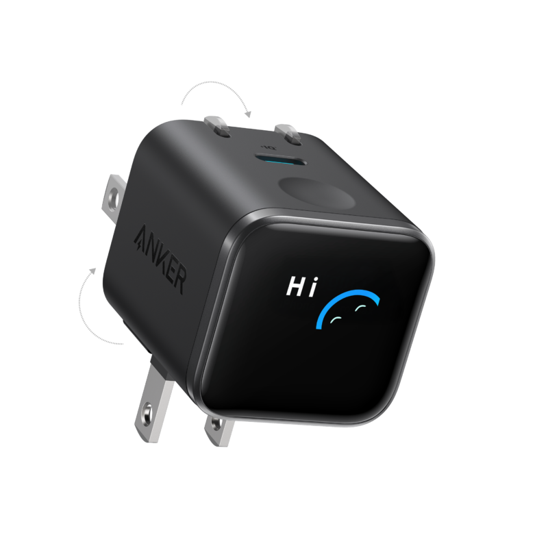Anker Nano 45W Max GaN Smart Display Charger