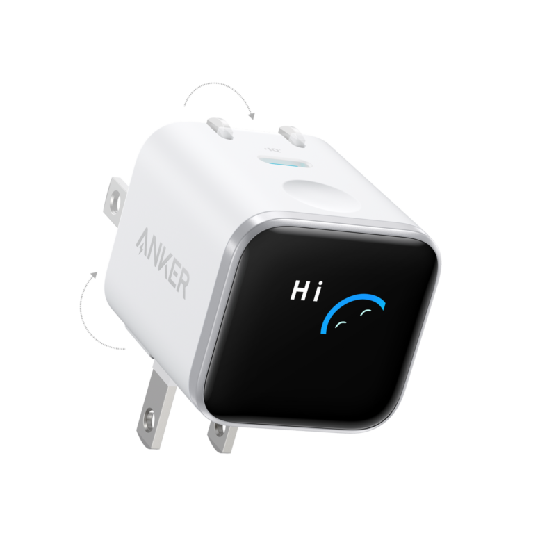 Anker Nano 45W Max GaN Smart Display Charger