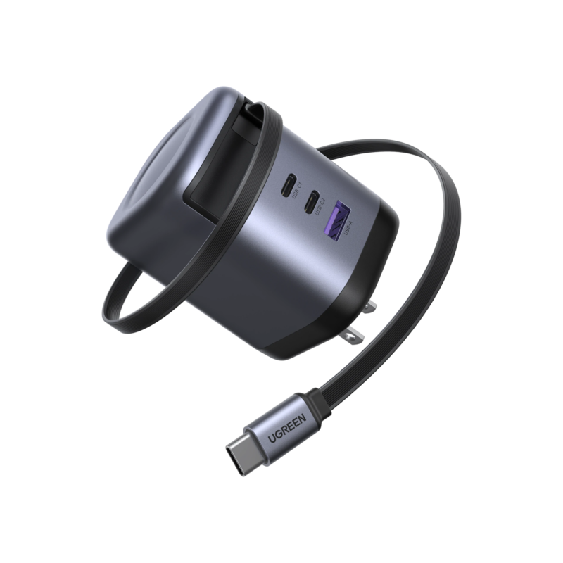 UGREEN Nexode 100W Charger with Retractable USB-C Cable UGREEN Nexode 100W Charger with Retractable USB-C Cable