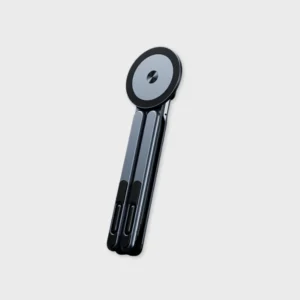 Portable 3-in-1 Magnetic Phone Holder Tripod, for Tablets/Phones, Compact Foldable Metal, 8-Level Height Adjustment