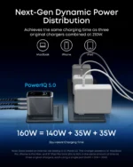 Anker Prime Charger 160W, 3 Ports, Smart Display | Price in Pakistan.
