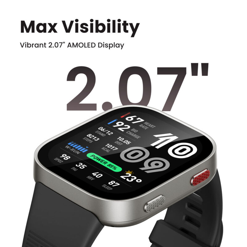 Amazfit Bip Max 2.07 AMOLED display