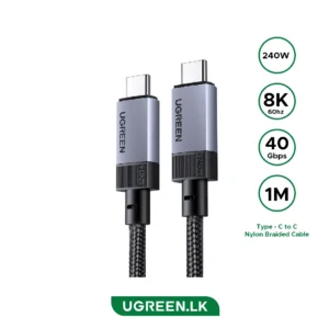 UGREEN USB-C Cable 240W 40Gbps 8K@60Hz 65175