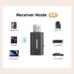 UGREEN USB to Bluetooth Transmitter & Receiver Adapter 60300