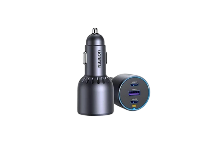 UGREEN 75W 3-Port Fast Car Charger 35024 UGREEN 75W 3-Port Fast Car Charger 35024