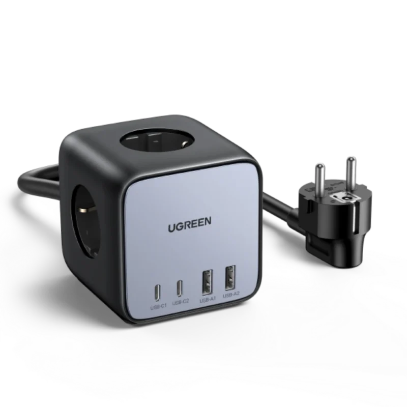 UGREEN 60113 65W 2C 2A Digineast Cube Charger UGREEN 60113 65W 2C 2A Digineast Cube Charger