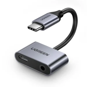 Ugreen CM193 Audio Adapter Two-Port USB-C