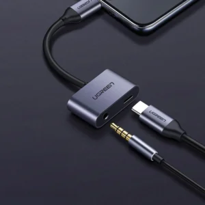 Ugreen CM193 Audio Adapter Two-Port USB-C