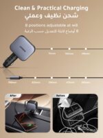 UGREEN Nexode Car Charger 145W with Retractable 55910