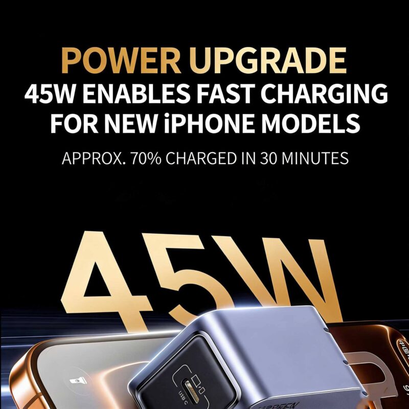 UGREEN 65238 45W GaN Fast Charger USB-C Wall Charger 
