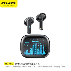 Awei T53 ANC TWS In-Ear HiFi Music Earbuds