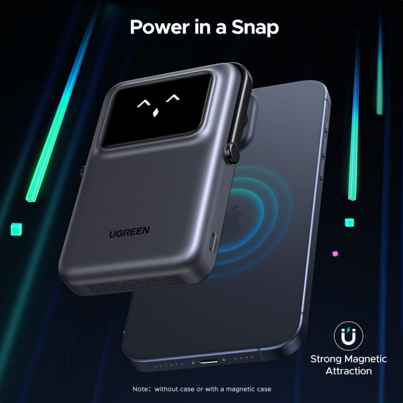 UGREEN Uno Magnetic Wireless Power Bank 10000mAh 45327