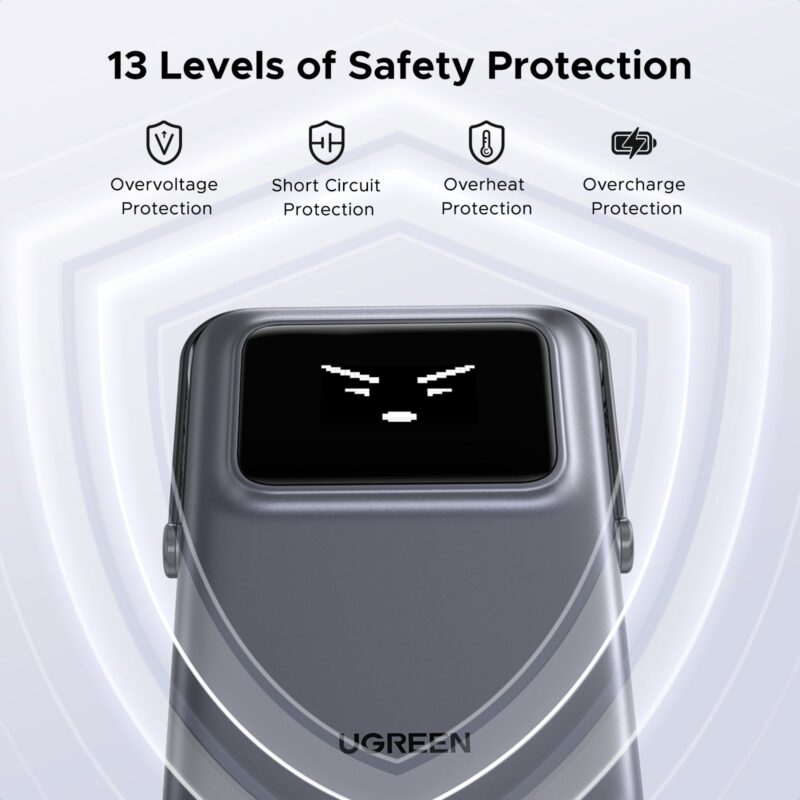 UGREEN Uno Magnetic Wireless Power Bank 10000mAh 45327
