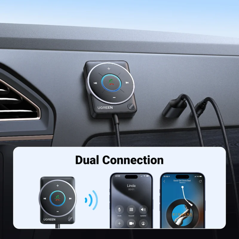 UGREEN Aux Bluetooth 5.4 Receiver Adapter 35002