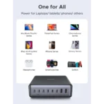 UGREEN 55763 200W 8-Ports GaN Desktop Fast Charger
