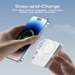 Joyroom JR-W020 Magnetic Wireless Power Bank 10000mah Joyroom JR-W020 Magnetic Wireless Power Bank 10000mah