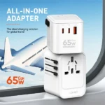 Ldnio Z6 GaN65W Universal Adapter All-In-One Adapter Ldnio Z6 GaN65W Universal Adapter All-In-One Adapter