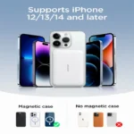 Joyroom JR-W020 Magnetic Wireless Power Bank 10000mah Joyroom JR-W020 Magnetic Wireless Power Bank 10000mah