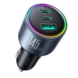 JOYROOM JR-CCN07 145W 3-Port GaN Car Charger
