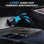 JOYROOM JR-CCN07 145W 3-Port GaN Car Charger