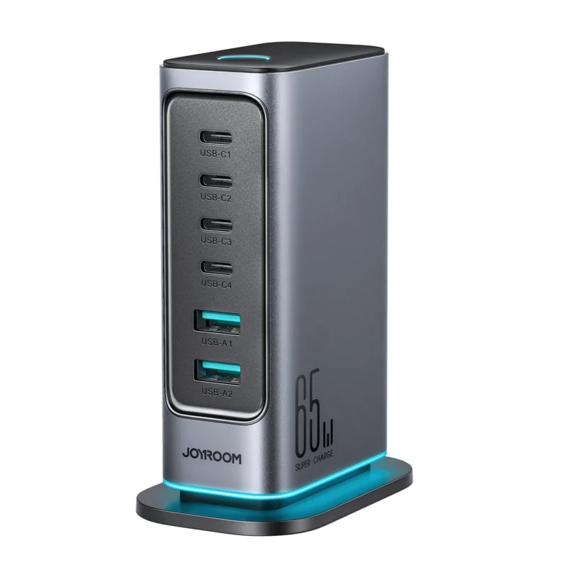 JOYROOM JR-TCM02 65W GaN Multi-port Charger JOYROOM JR-TCM02 65W GaN Multi-port Charger