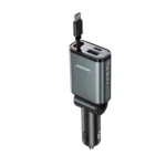 JOYROOM JR-CCL07 3-in-1 Retractable 45W Car Charger JOYROOM JR-CCL07 3-in-1 Retractable 45W Car Charger
