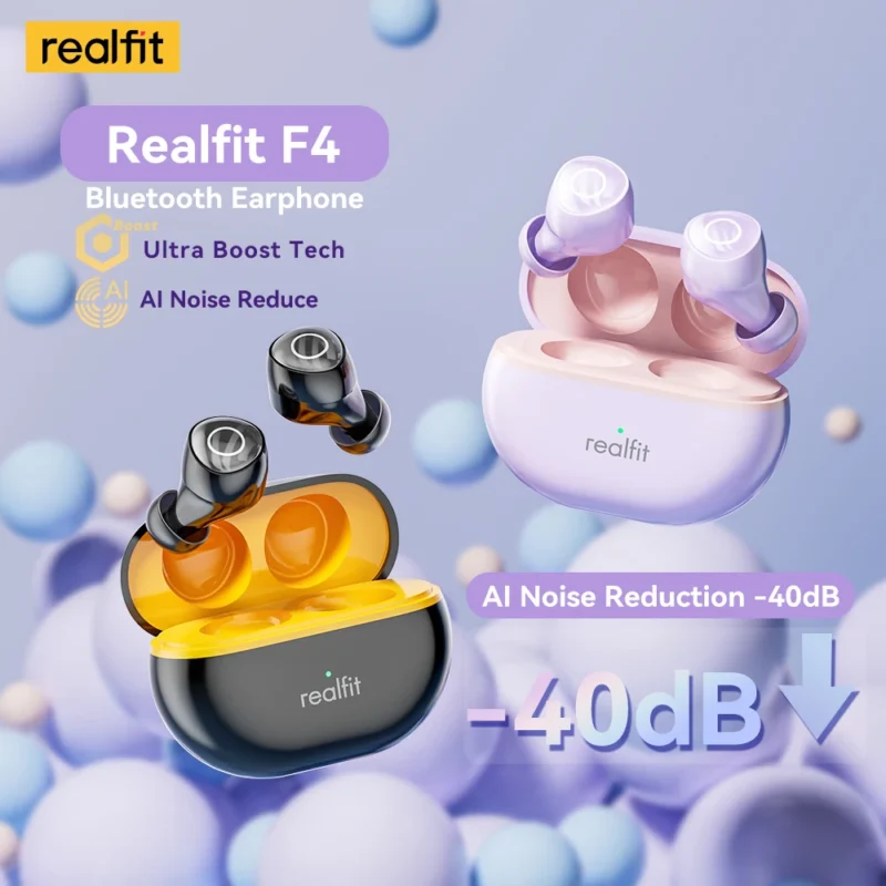 Realfit F4 Mini ANC Wireless Earbuds