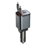 JOYROOM CCL05 Retractable Car Charger 4 in 1 JOYROOM CCL05 Retractable Car Charger 4 in 1