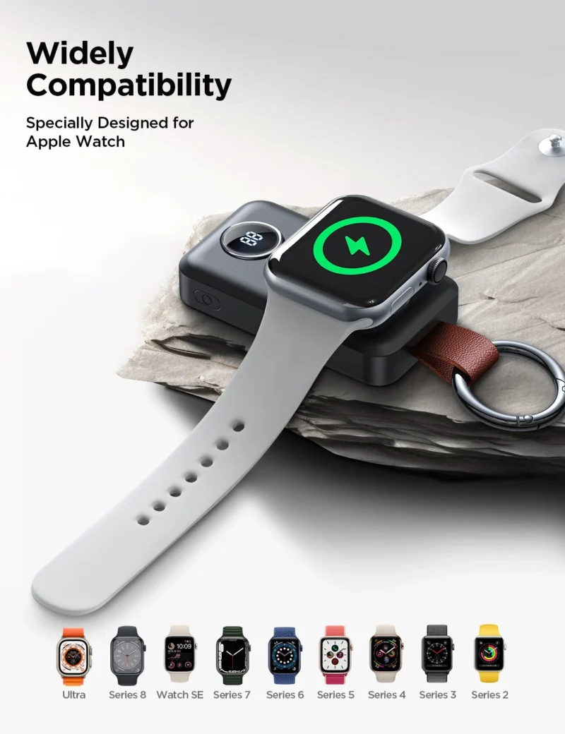 JOYROOM JR-WQW01 2000mAh Portable Watch Wireless Charger